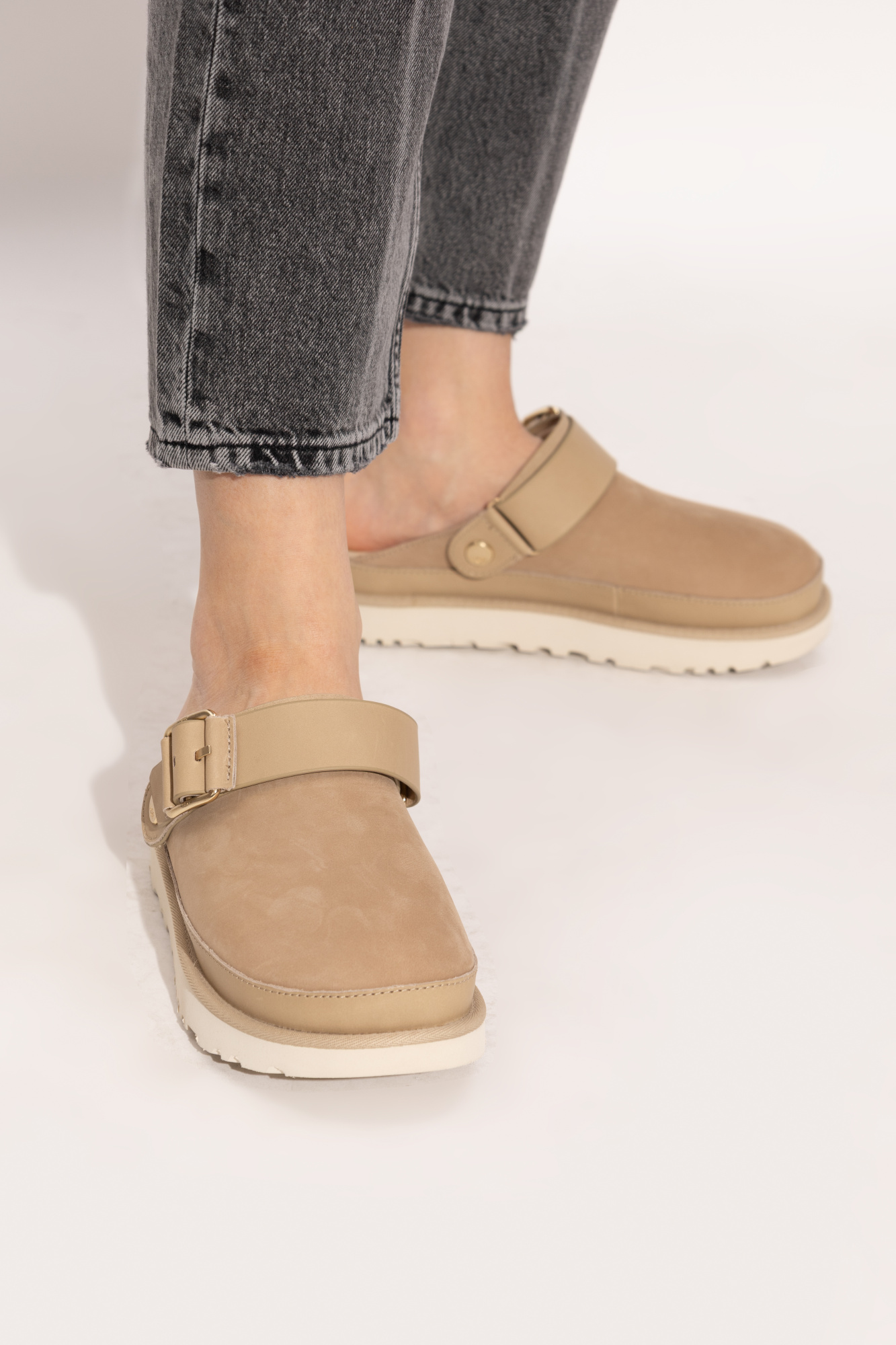 Beige Slides Goldenstar Villa Clog UGG - Vitkac AS